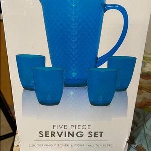 Never been used or opened in its original box five price set.